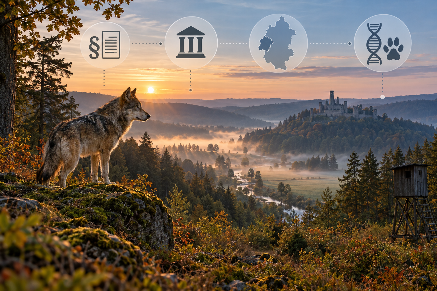 Greifensteiner Wölfe: Wer ist für die Entnahme verantwortlich?